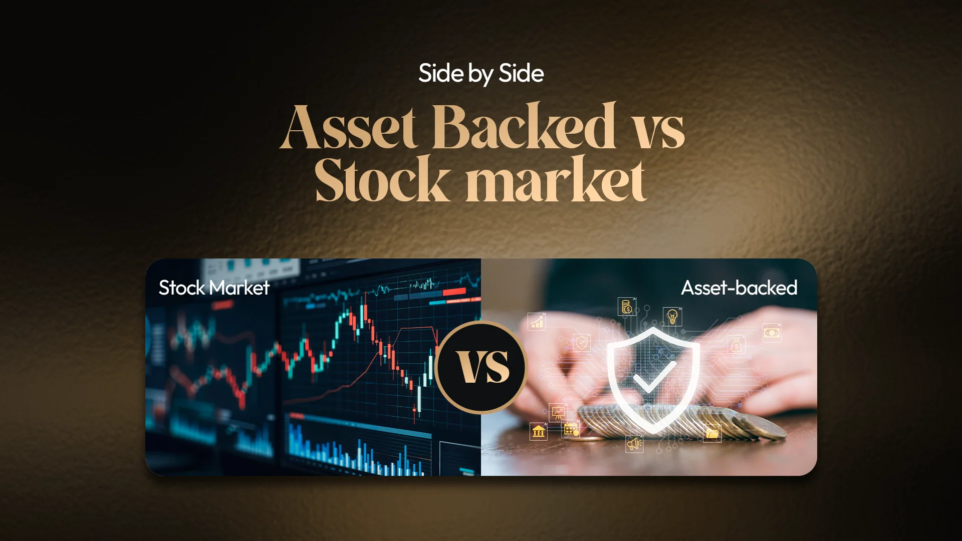The Core Difference - You Own Value, or You Own Sentiment: Asset-backed intrinsic value versus stock market priced by mood