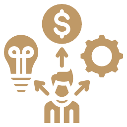 Entrepreneurial alignment icon